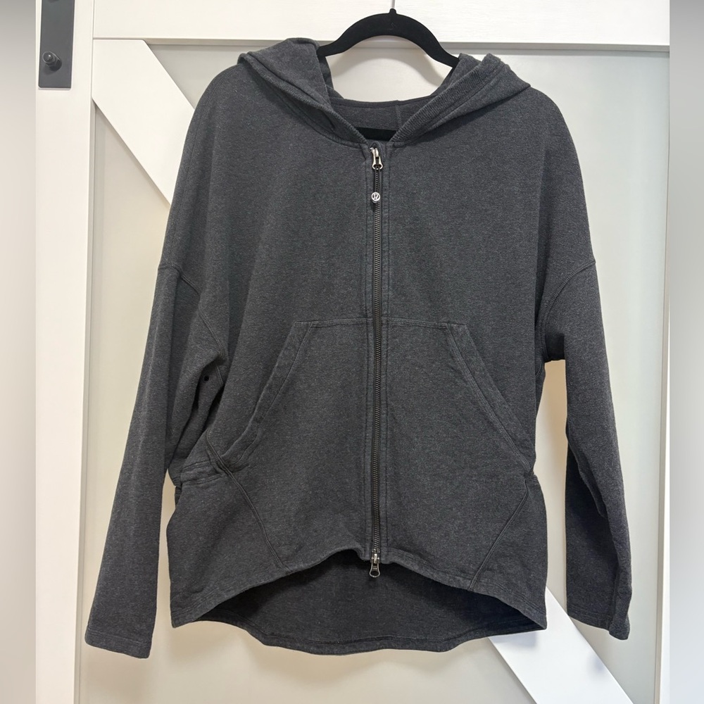 Lululemon Athletica - Charcoal Zip-Up Hoodie